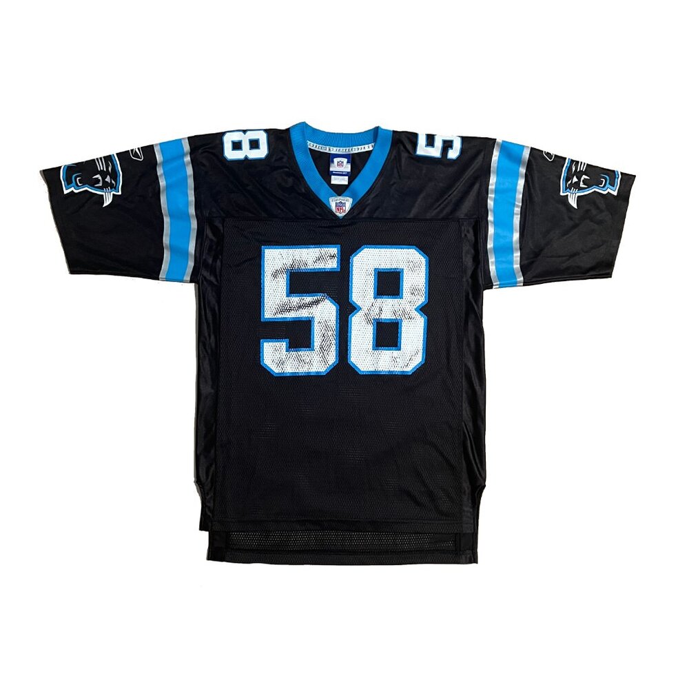 Vintage Reebok Thomas Davis Carolina Panthers NFL Jersey #58 Size M